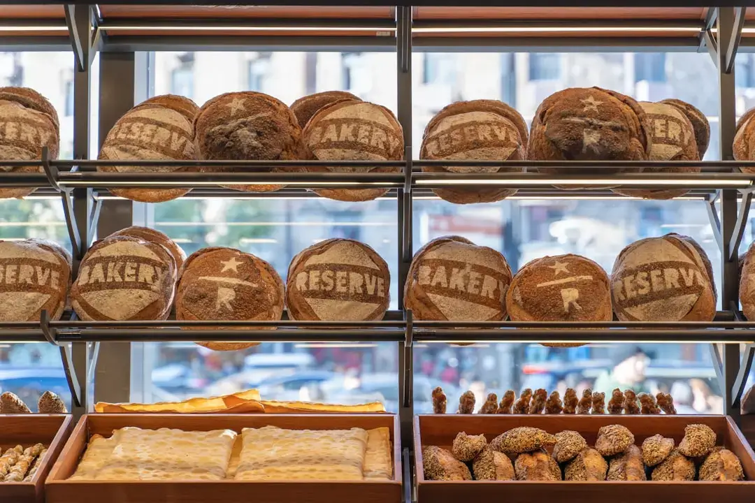 Delicious bread showcasing baking results